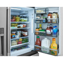  Frigidaire Professional 36-inch, 26.3 cu. ft. Freestanding French 4-Door Refrigerator with Custom-Flex® Temperature Drawer PRMS2790BF IMAGE 5