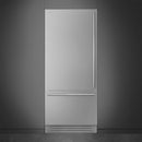  Smeg 36-inch, 19.63 cu. ft. Built-in Bottom Freezer Refrigerator RBMU36LX IMAGE 3