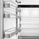  Smeg 36-inch, 19.63 cu. ft. Built-in Bottom Freezer Refrigerator RBMU36LX IMAGE 7