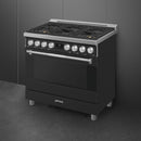  Smeg 36-inch Freestanding Gas Range with Convection Technology SPR36UGGAN IMAGE 3