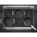  Smeg 36-inch Freestanding Gas Range with Convection Technology SPR36UGGAN IMAGE 7