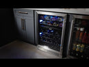 Zephyr 45-Bottle Presrv™ Wine Cooler with Dual Zone PRW24C02BBSG EXTERNAL_VIDEO 1