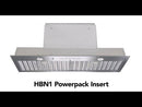 Best 24-inch HBN1 Series Hood Insert HBN1246SS EXTERNAL_VIDEO 1