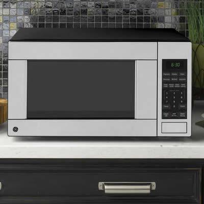 GE 1.1 cu. ft. Countertop Microwave Oven JES1140STC IMAGE 2