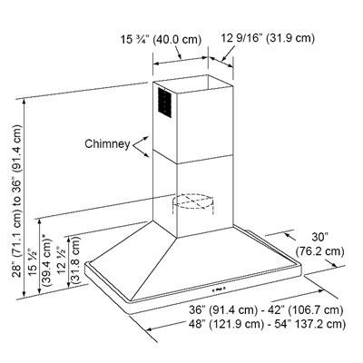 Dacor Ventilation Accessories Duct Kits DHICH IMAGE 2