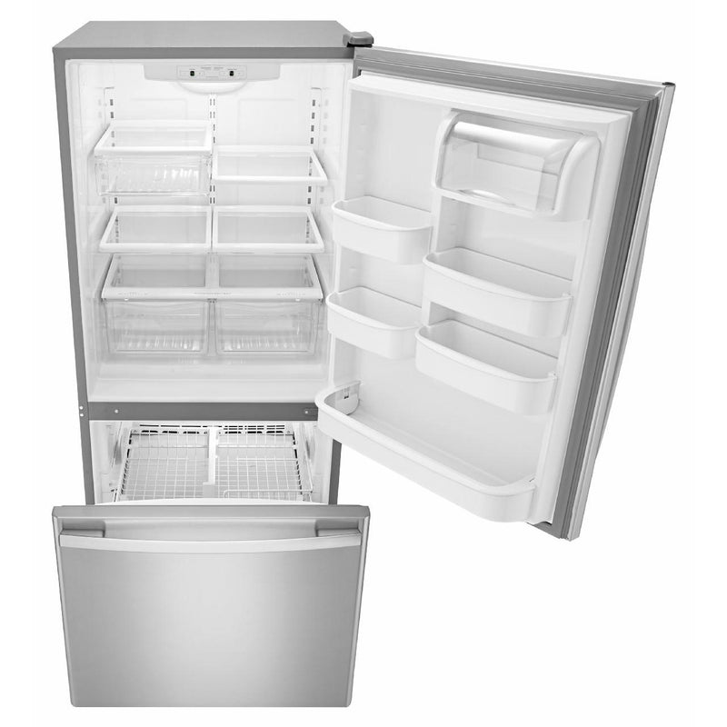 18 cu ft refrigerator bottom freezer deals