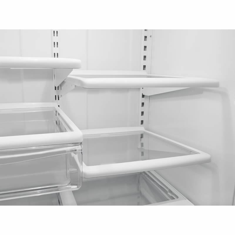 Whirlpool 33-inch, 22 cu. ft. Bottom Freezer Refrigerator with Icemaker WRB322DMBW IMAGE 6