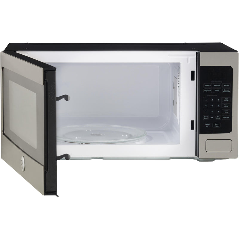 GE Profile 24-inch, 1.1 cu. ft. Countertop Microwave Oven PEM10SFC IMAGE 2