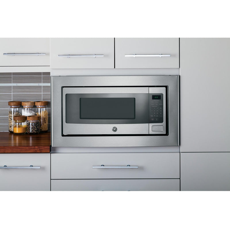 GE Profile 24-inch, 1.1 cu. ft. Countertop Microwave Oven PEM10SFC IMAGE 6