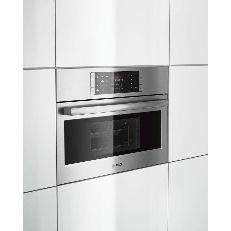 Bosch 30-inch, 1.4 cu. ft. Built-in Single Wall Oven with Convection HSLP451UC IMAGE 2