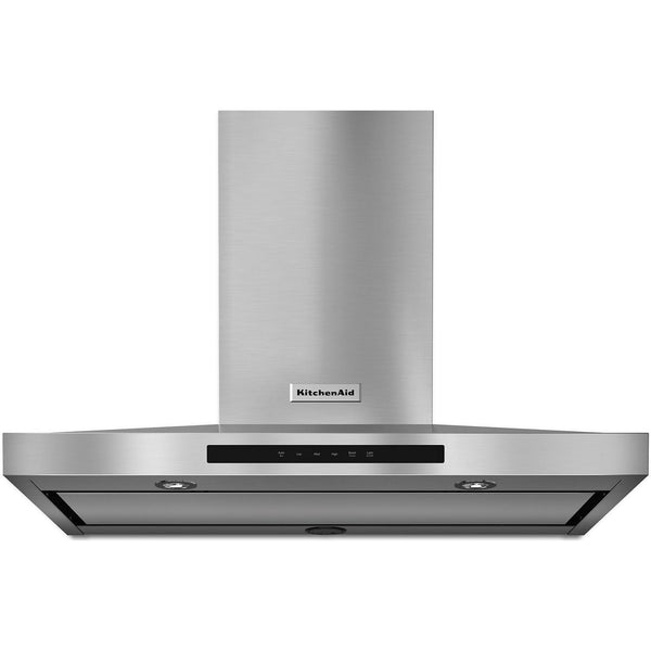 KitchenAid 36-inch Wall Mount Range Hood KVWB606DSS IMAGE 1