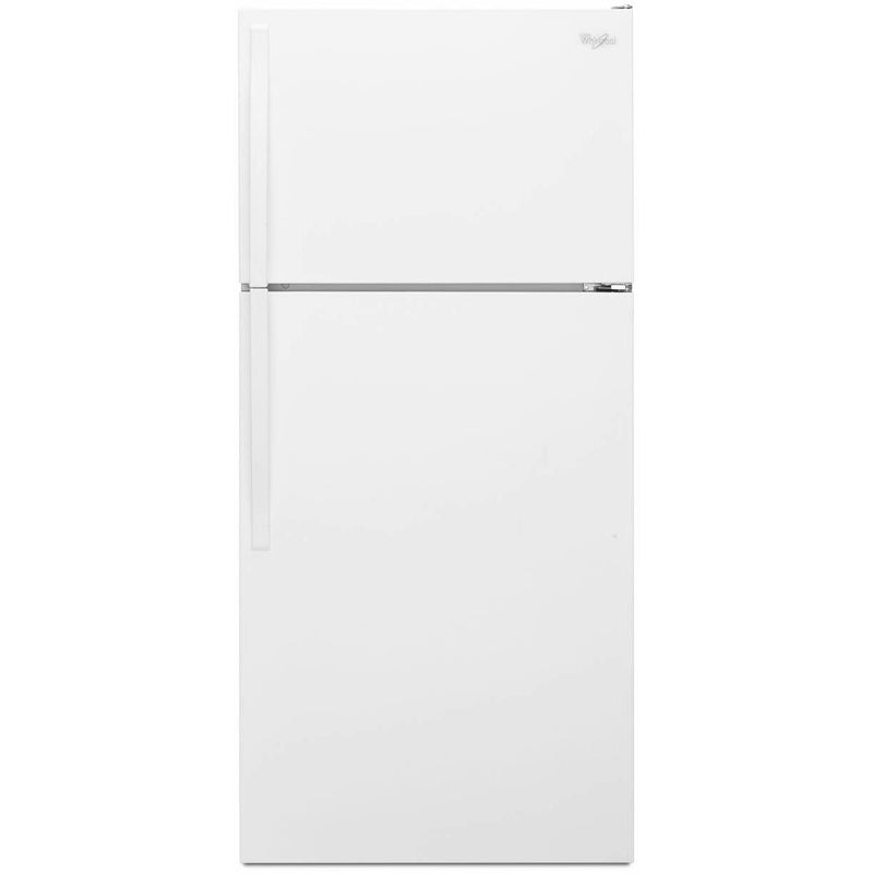Whirlpool 28-inch, 14.3 cu. ft. Top Freezer Refrigerator WRT134TFDW IMAGE 1