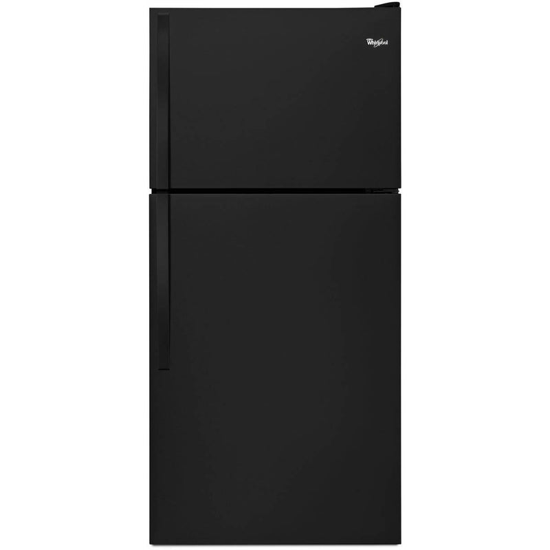 Whirlpool 30-inch, 18.2 cu.ft. Freestanding Top Freezer Refrigerator with Flexi-Slide™ Bin WRT318FZDB IMAGE 1