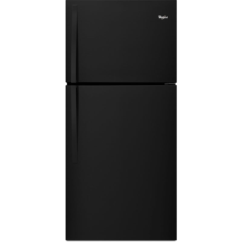 Whirlpool 30-inch, 19.14 cu.ft. Freestanding Top Freezer Refrigerator with Flexi-Slide™ Bin WRT519SZDB IMAGE 1