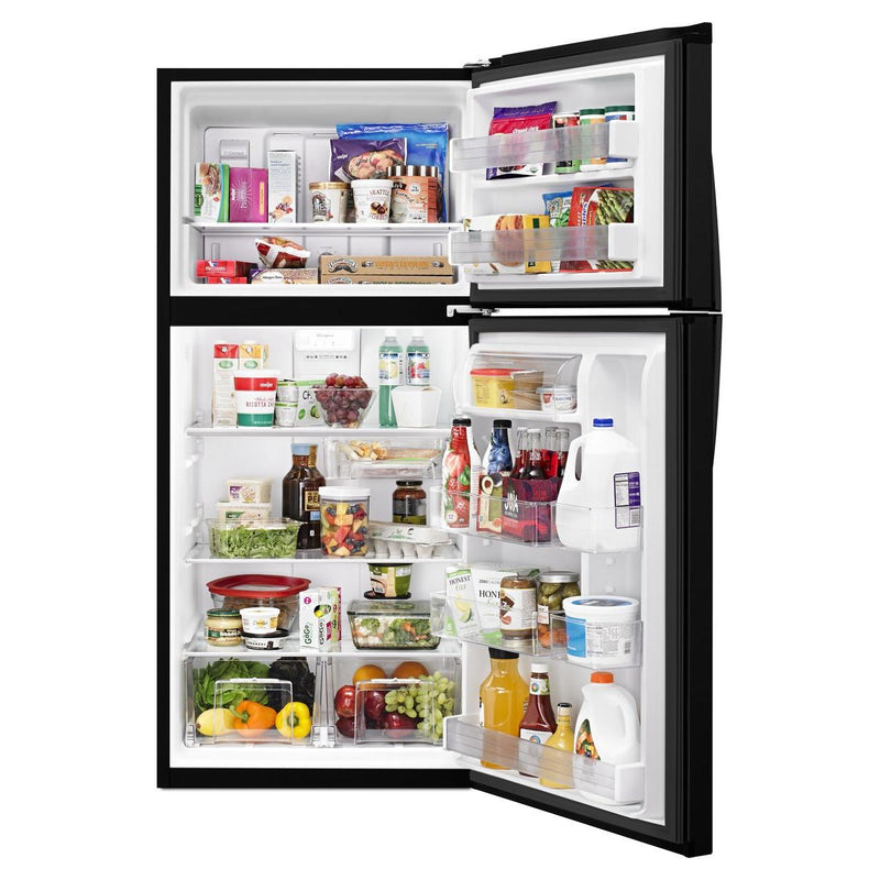 Whirlpool 30-inch, 19.14 cu.ft. Freestanding Top Freezer Refrigerator with Flexi-Slide™ Bin WRT519SZDB IMAGE 7
