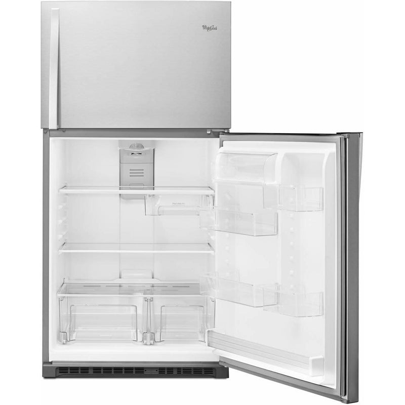 Whirlpool 33-inch, 21.3 cu. ft. Freestanding Top Freezer Refrigerator with Flexi-Slide™ Bin WRT541SZDM IMAGE 3