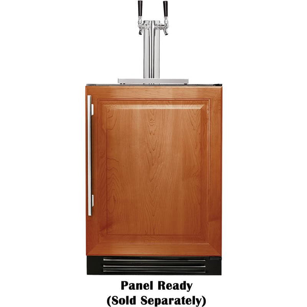 True Residential Freestanding Beer Dispenser TUR-24DD-R-OP-B IMAGE 1