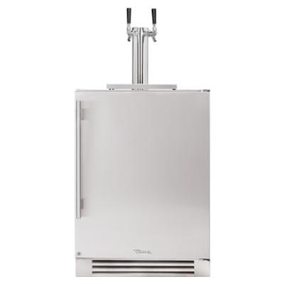 True Residential Freestanding Beer Dispenser TUR-24DD-R-SS-B IMAGE 1