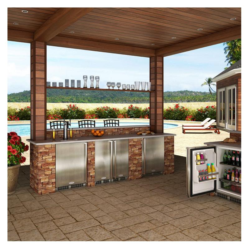 Marvel Outdoor Outdoor Refrigeration Refrigerator MO24RAS2LS IMAGE 4