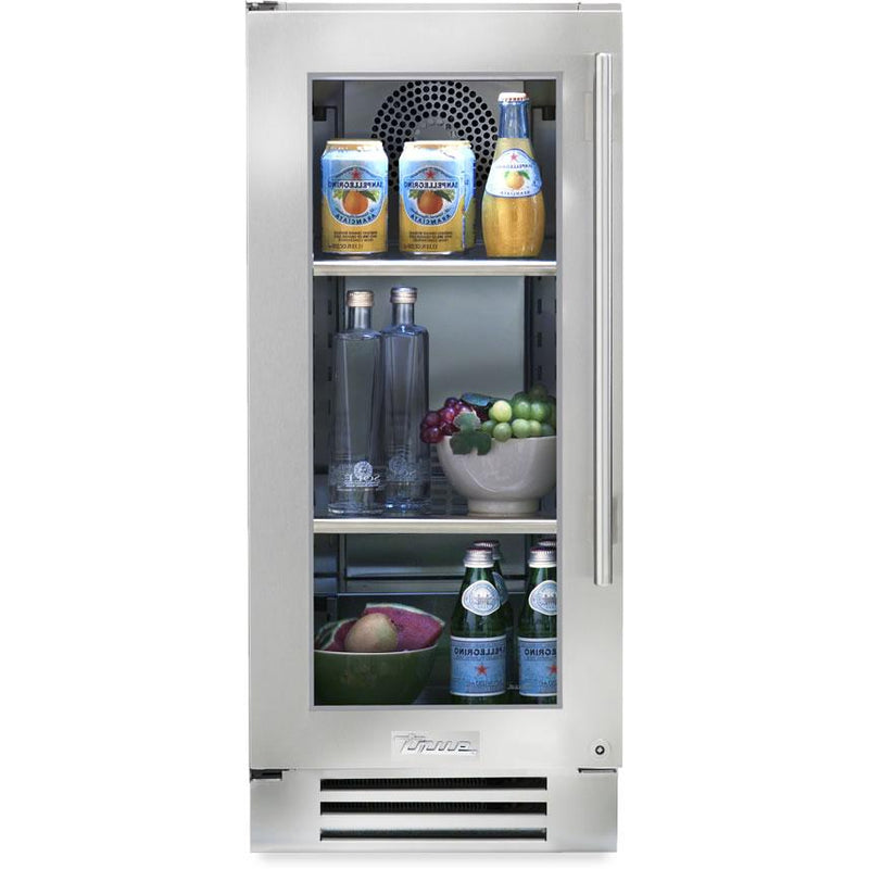 True Residential 25-inch, 3.1 cu. ft. Compact Refrigerator TUR-15-L-SG-B IMAGE 1