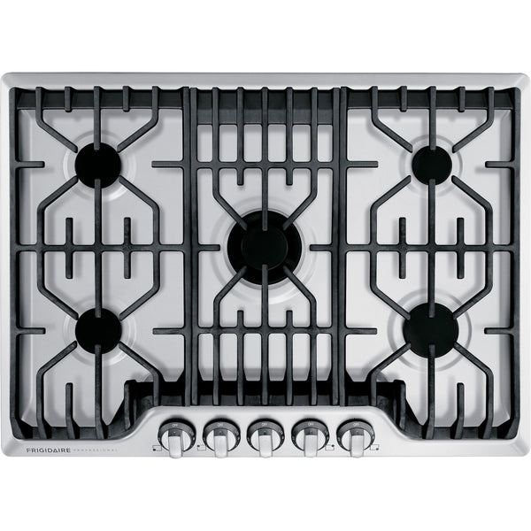 Frigidaire Professional 30-inch Built-In Gas Cooktop FPGC3077RS IMAGE 1