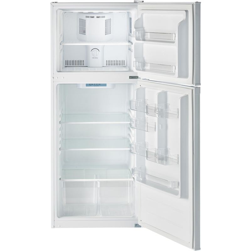 Moffat 24-inch, 11.55 cu. ft. Top Freezer Refrigerator MPE12FGKWW IMAGE 2