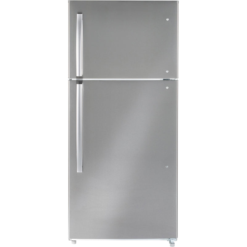 Moffat 30-inch, 18 cu. ft. Top Freezer Refrigerator MTE18GSKSS IMAGE 1