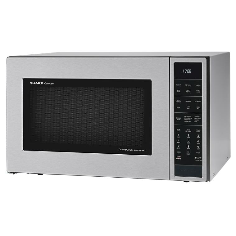 Sharp 1.5 cu. ft. Countertop Microwave Oven with Convection SMC1585BS IMAGE 2