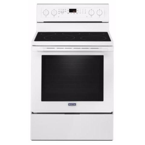 Maytag 30-inch Freestanding Electric Range YMER8800FW IMAGE 1