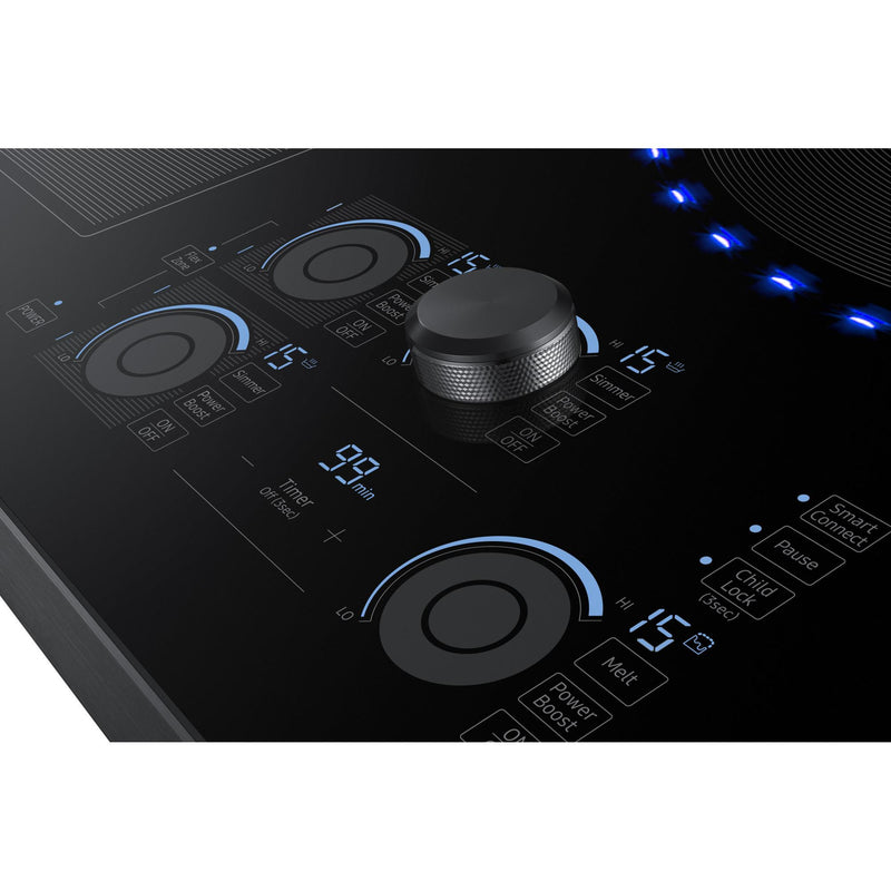 Samsung 30-inch Built-in Induction Cooktop with Virtual Flame Technology™ NZ30K7880UG/AA IMAGE 3