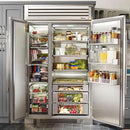 True Residential 48-inch, 29.4 cu. ft. Side-by-Side Refrigerator TR-48SBS-SS-B IMAGE 4