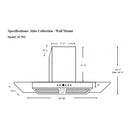 Cyclone 36-inch Alito Wall Mount Range Hood SCB50236 IMAGE 2