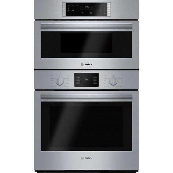 Bosch 30-inch, 4.6 cu. ft. Built-in Combination Wall Oven with Convection HBL57M52UC IMAGE 1