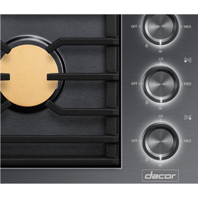 Dacor 36-inch Built-In gaz cooktop DTG36M955FS/DA IMAGE 2