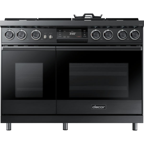 Dacor 48-inch Freestanding Dual-Fuel Range with Real Steam™ DOP48M96DLM IMAGE 1