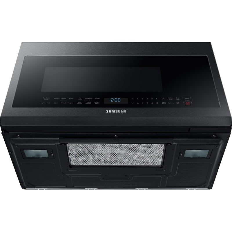 Samsung 30-inch, 2.1 cu.ft. Over-the-Range Microwave Oven with Ventilation System ME21M706BAG/AC IMAGE 8