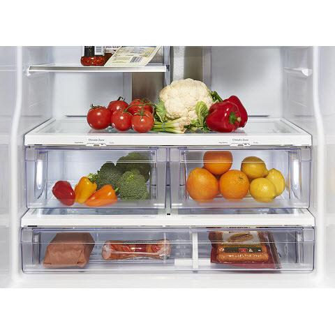 GE Profile 33-inch, 24.8 cu. ft. French 3-Door Refrigerator PNE25NMLKES IMAGE 5