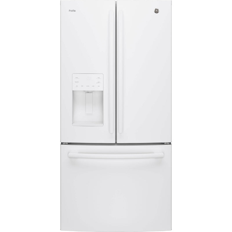 GE Profile 33-inch, 23.8 cu. Ft. French 3-door refrigerator PFE24HGLKWW IMAGE 1