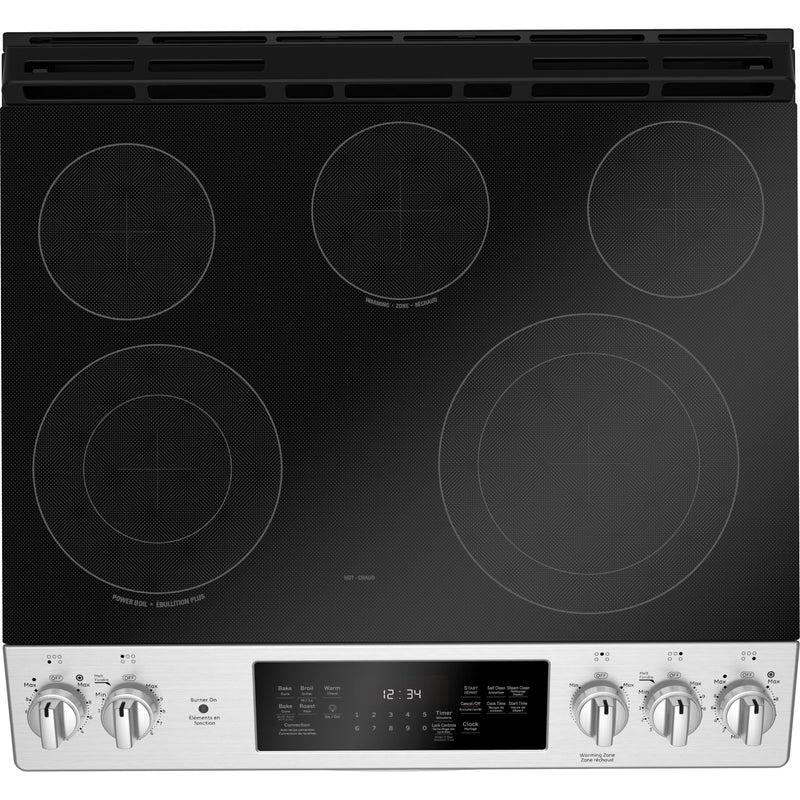 GE 30-inch Slide-in Electric Range with Self-Cleaning Oven JCS840SMSS IMAGE 4