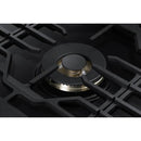 Samsung 36-inch Built-in Gas Cooktop with Wi-Fi and Bluetooth Connected NA36N7755TG/AA IMAGE 5