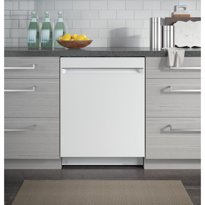 GE 24-inch Built-in Dishwasher with Sanitize Option GDT225SGLWW IMAGE 6