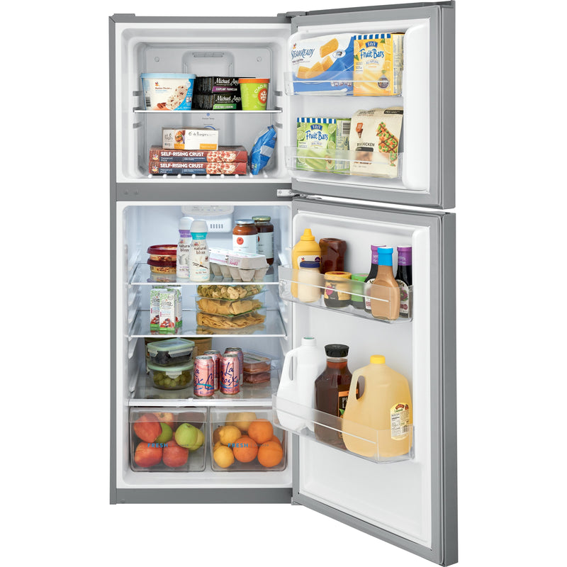 Frigidaire 24-inch, 10.1 cu. ft. Top Freezer Refrigerator FFET1022UV IMAGE 8
