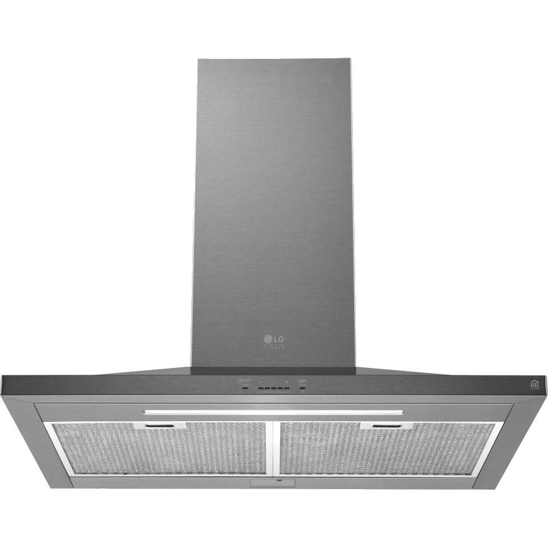 LG STUDIO 36-inch Wall Mount Range Hood with Wi-Fi LSHD3680ST IMAGE 5