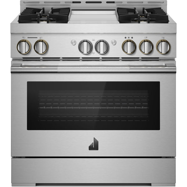 JennAir 36-inch Freestanding Gas Range with JennAir® Culinary Center JGRP536HL IMAGE 1