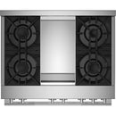 JennAir 36-inch Freestanding Gas Range with JennAir® Culinary Center JGRP536HL IMAGE 2