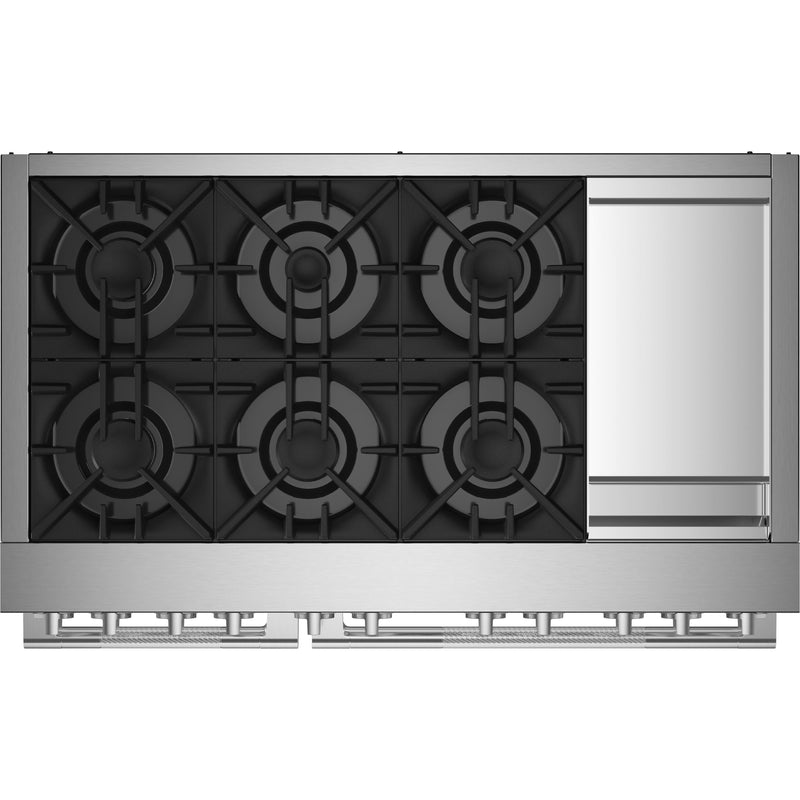 JennAir 48-inch Freestanding Dua-Fuel Range with JennAir® Culinary Center JDRP548HL IMAGE 2