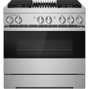 JennAir 36-inch Freestanding Dua-Fuel Range with JennAir® Culinary Center JDRP636HM IMAGE 1