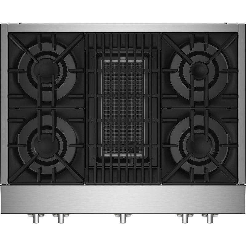JennAir 36-inch Gas Rangetop with Grill JGCP636HL IMAGE 2