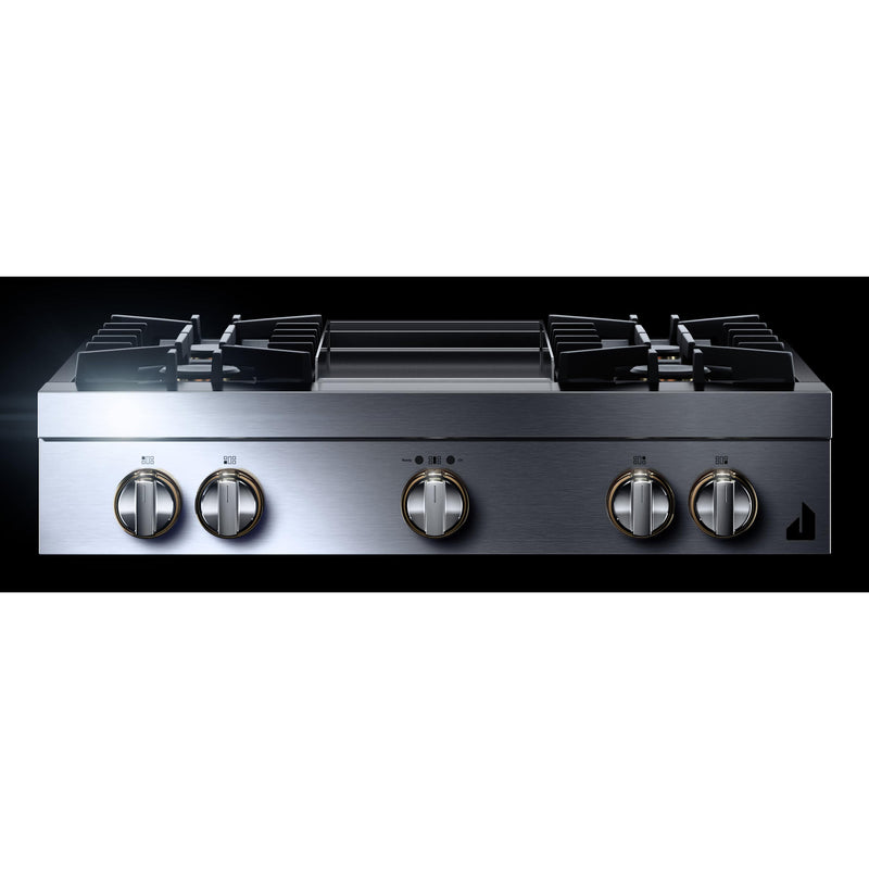 JennAir 36-inch Gas Rangetop JGCP536HL IMAGE 3