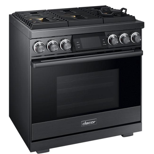 Dacor 36-inch Freestanding Gas Range with Convection Technology DOP36M96GLM/DA IMAGE 4